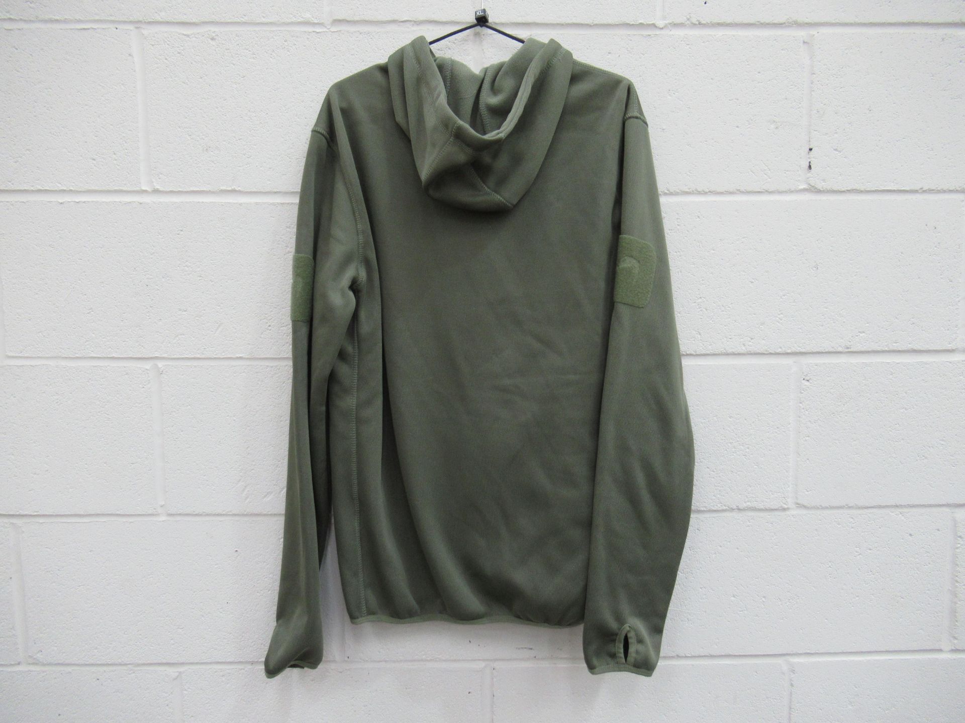 Viper 'storm' hoodie in coyote and 'reverse fleece' hoodie in green (RRP £27.50) sizes XL - Image 2 of 4