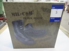 Mil-com Patrol Boots, Black, size 10UK