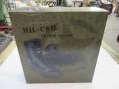 Mil-com patrol boots, black, size 10UK