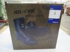 Mil-com Patrol Boots, Black, size 5UK