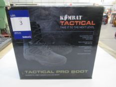 Kombat Tactical Pro gunmetal grey action suede and 1150D nylon boot size 12UK