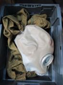 3x gas masks (2x in bags)