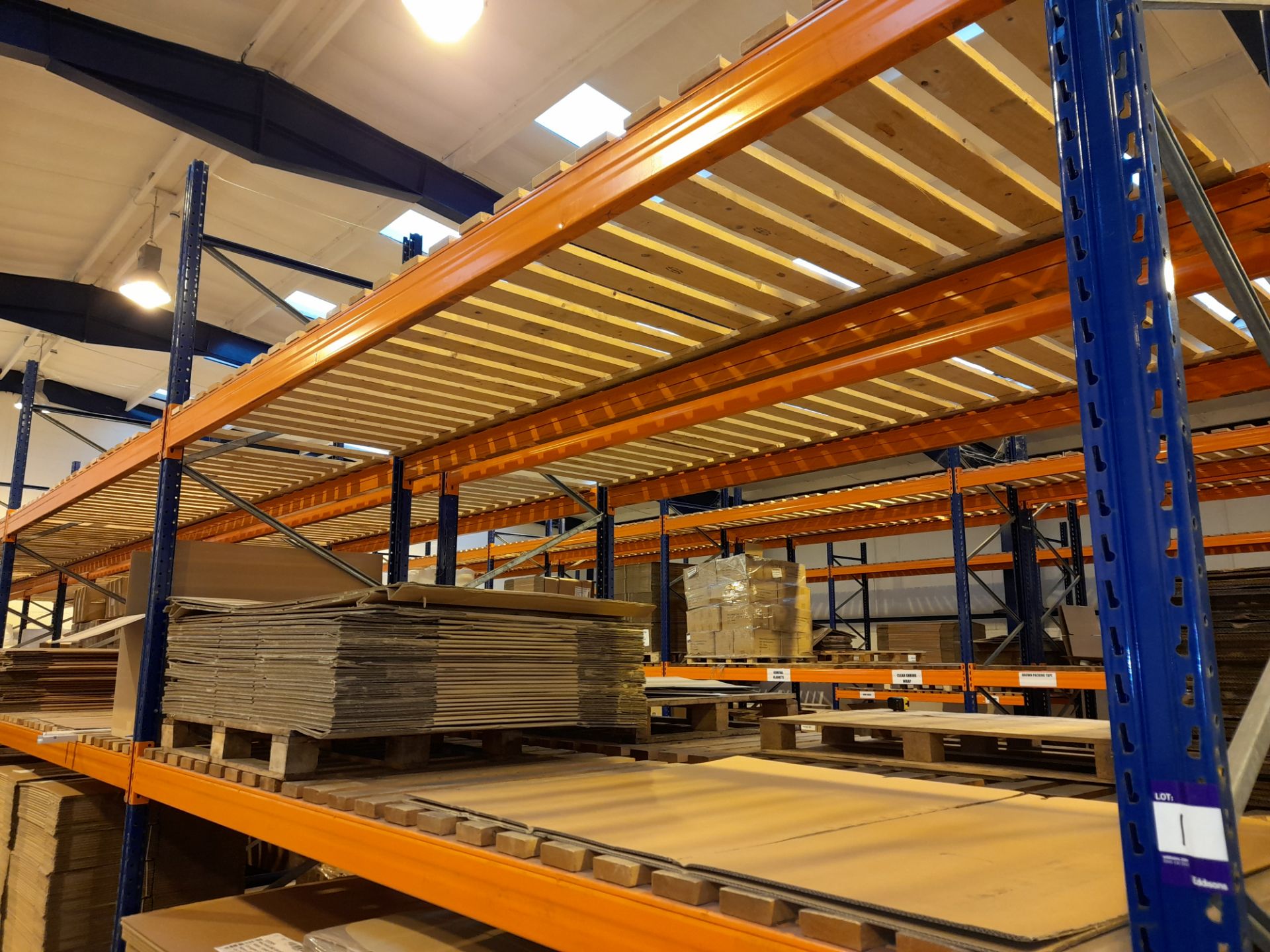 5 x Bays of pallet racking, comprising 6 x upright - Image 2 of 5