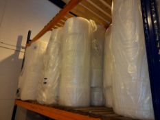 Large quantity of bags of small bubble wrap, inc. 300mm x 100mm