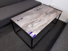 Contemporary low level coffee table (Approx. 1100 x 600)