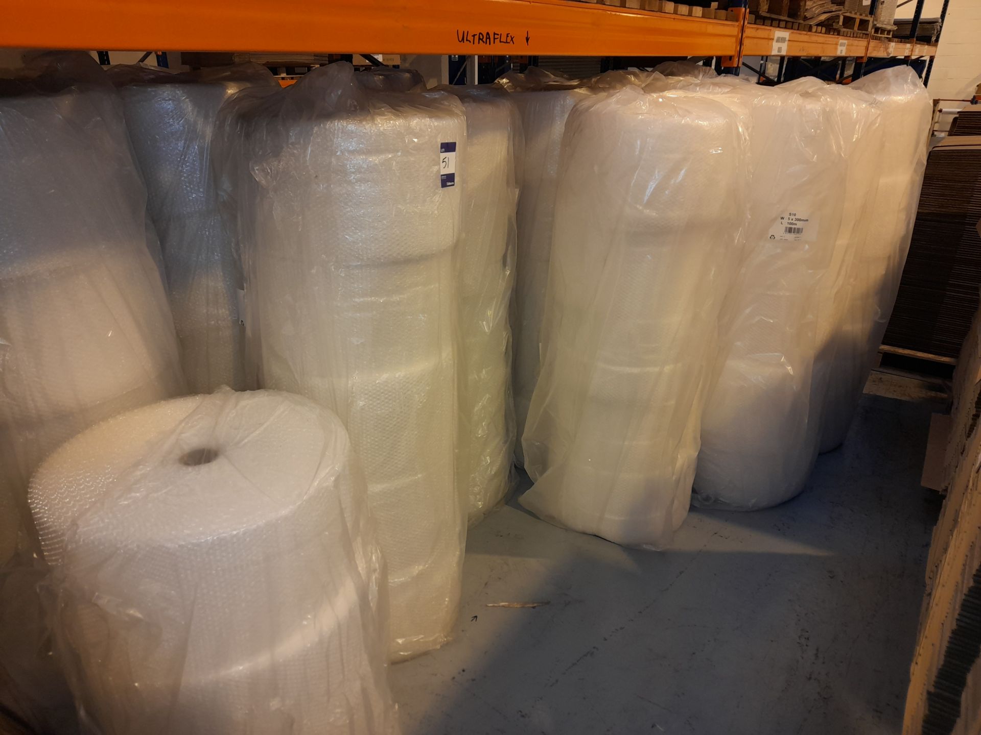 13 x Bags of small bubble wrap, inc. 300mm x 100mm