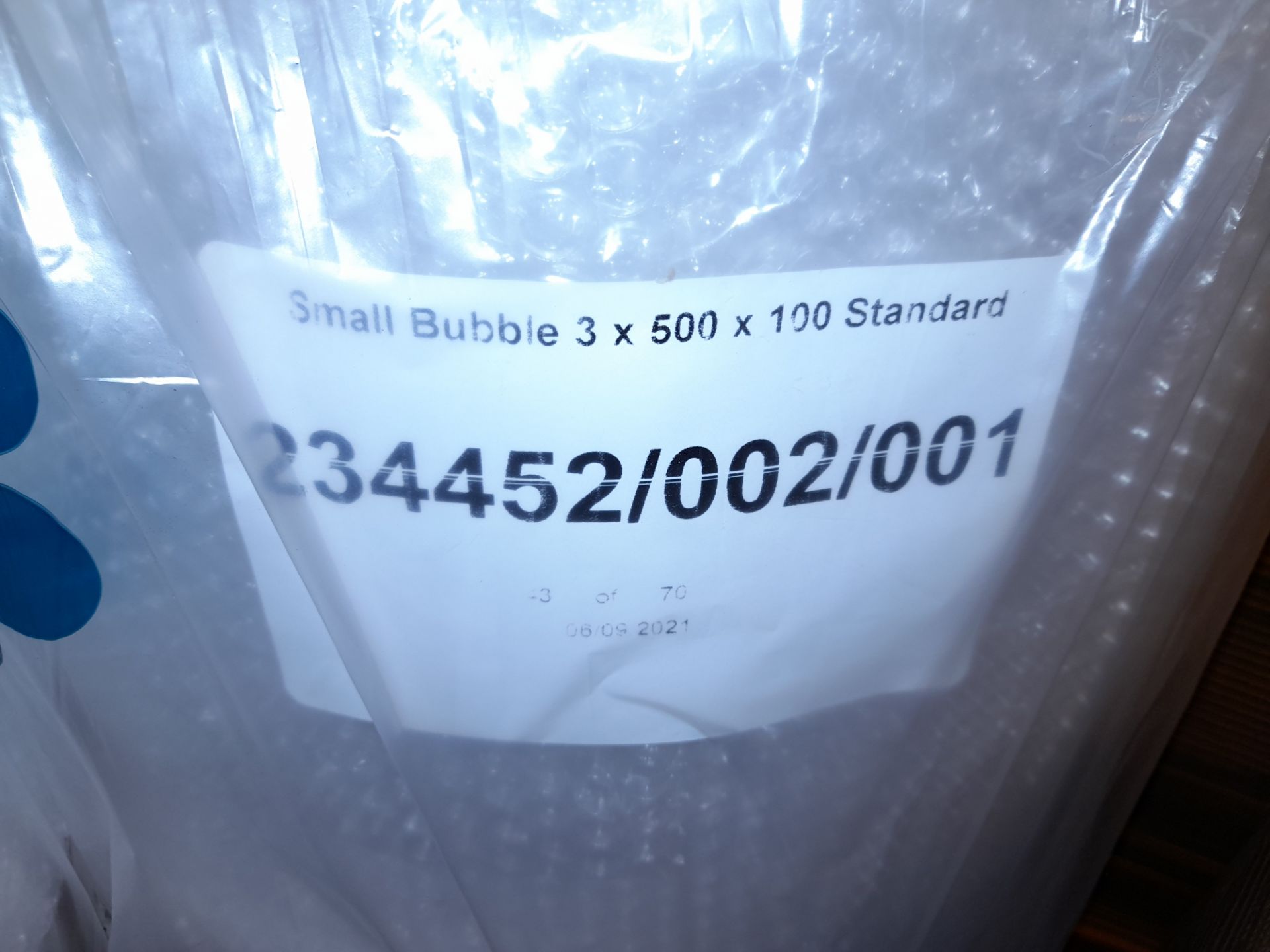 10 x Bags of small bubble (3 x 500 x 100 standard) - Image 2 of 2