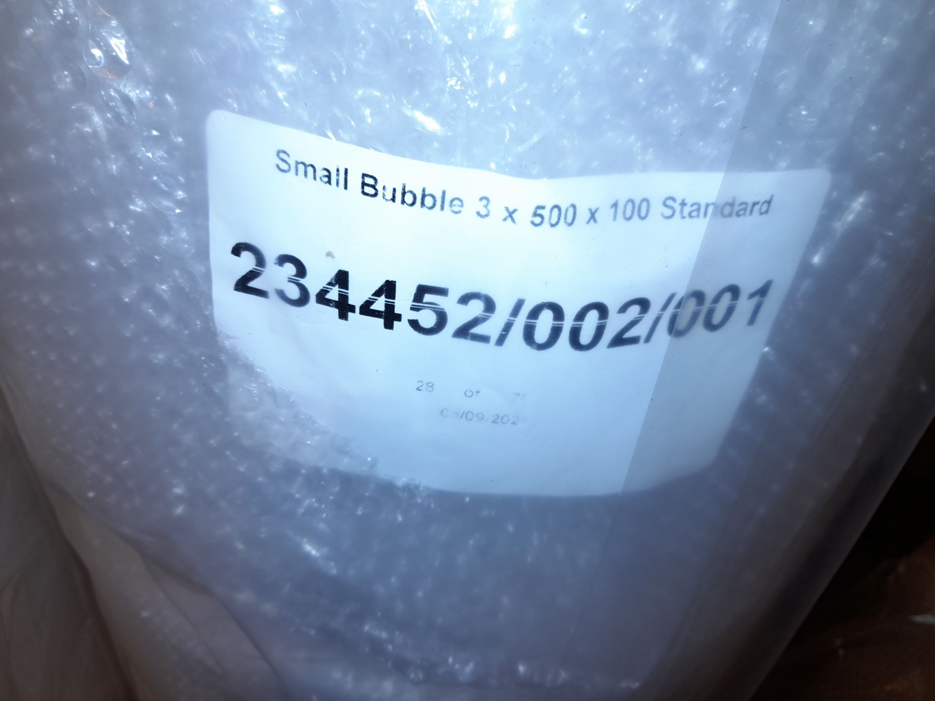 10 x Bags of small bubble (3 x 500 x 100 standard) - Image 2 of 2