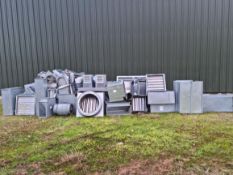 Large Qty of Ducting. Please note this lot is located in Hemswell, Lincolnshire, Viewing is by appoi