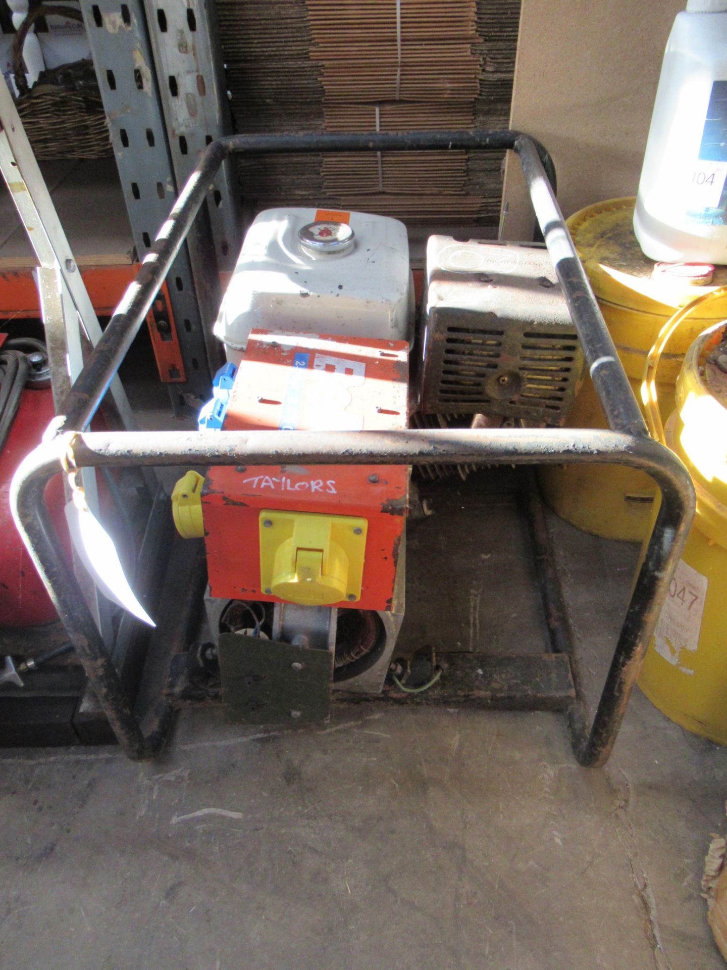 A Belle 2000 Range 110V/240V Generator (Spares or Repair) - Image 2 of 5