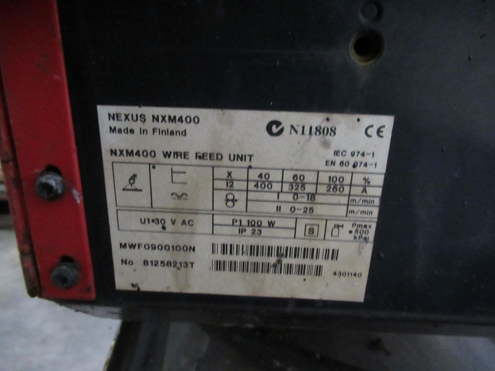 X Nexus NXM400 Welder and Bagging - Image 7 of 7