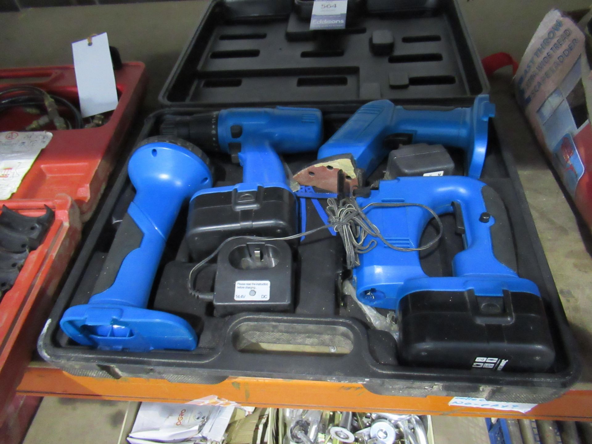 A Silverline Battery Powered Tool Set "untested"