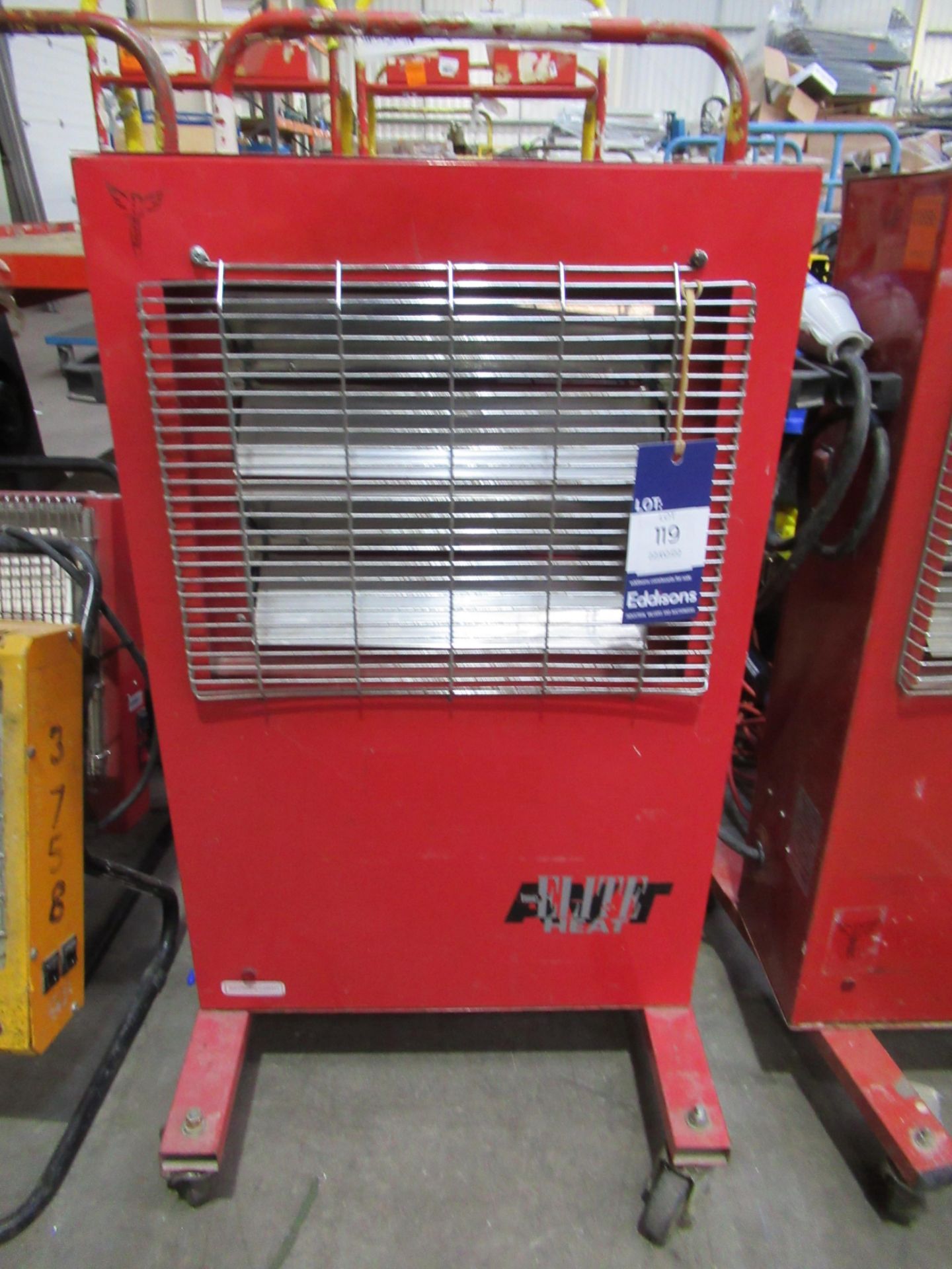 Elite Heat AVT 110V Heater on Castors