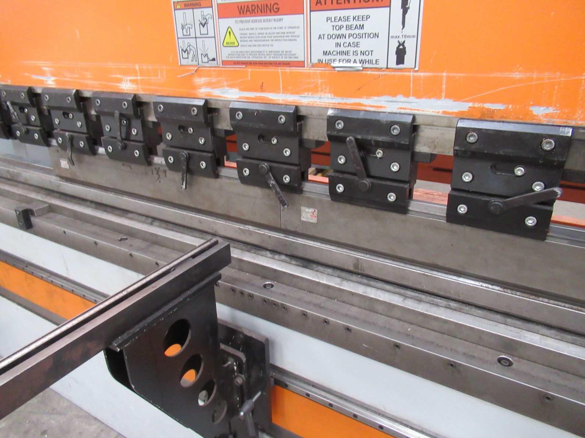 Ermaksan Speed-bend Pro 4100 x 220 CNC Hydraulic Press Brake and a selection of tooling for press br - Image 10 of 16