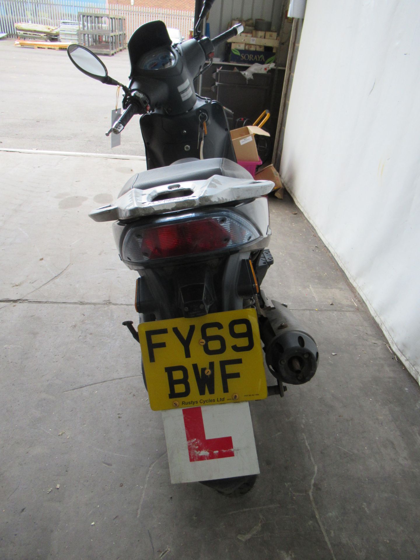 Kymco Agility 125 moped Registration FY69 BWF - Image 3 of 15