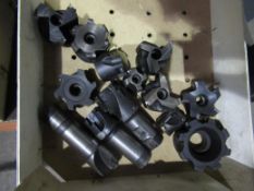 A box of various tooling