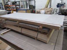 3x packs of Plywood in veneer finish sizes