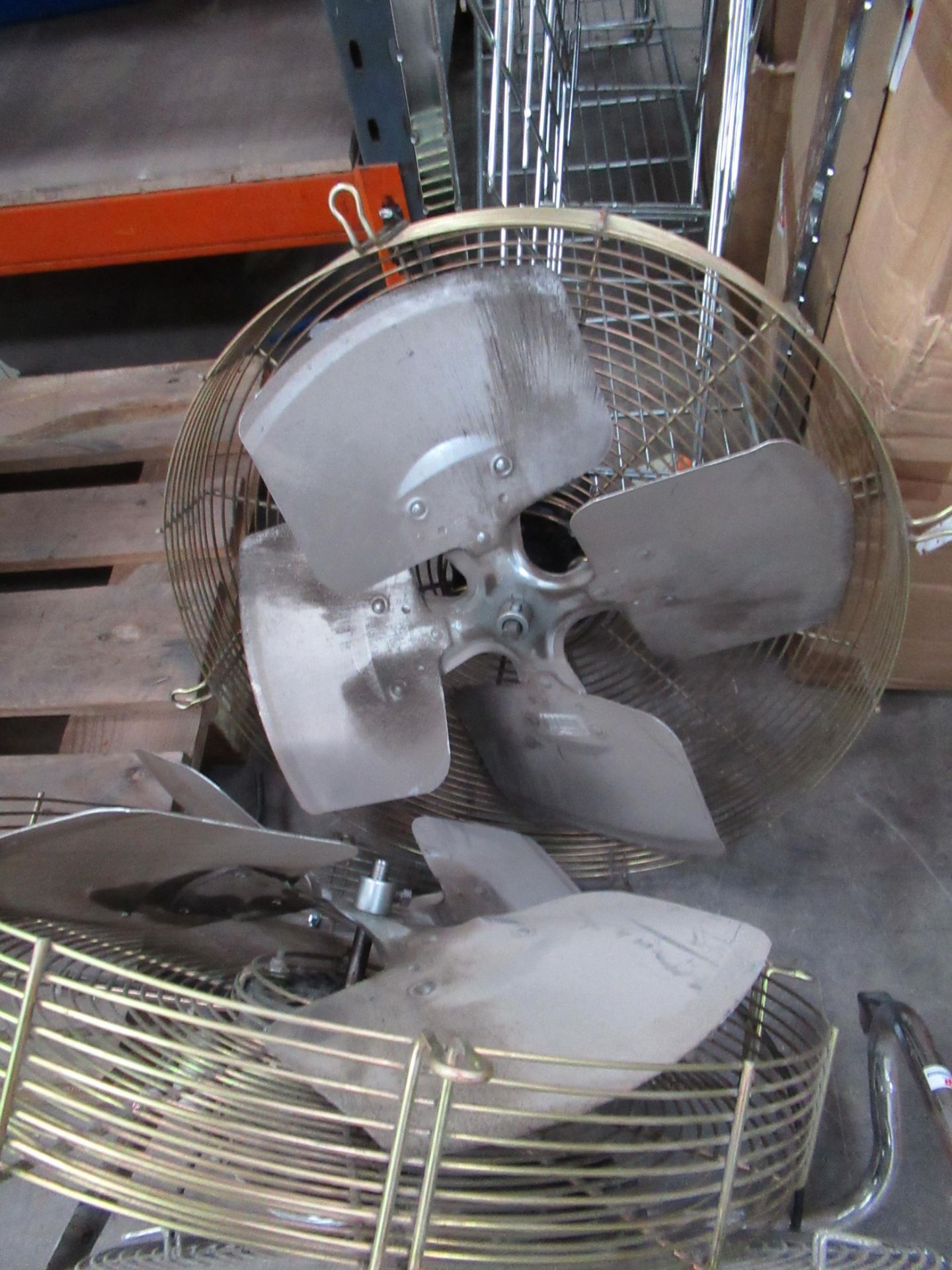 Floor Standing Fan and Two Commercial Fan Heads - Image 2 of 3