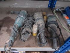 4x Various 110v grinders (untested)
