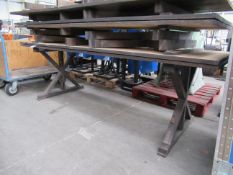 Folding Leg Wooden Table (H750mm x W2400mm x D860mm)