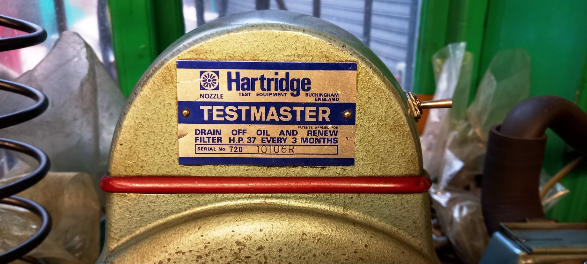 Hartridge Injector Spray Pattern Testmaster serial number 10106R - Image 2 of 2