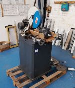 Macc TA400 pull down saw (Year 2012, Serial Number 96435), with Tec spare motor
