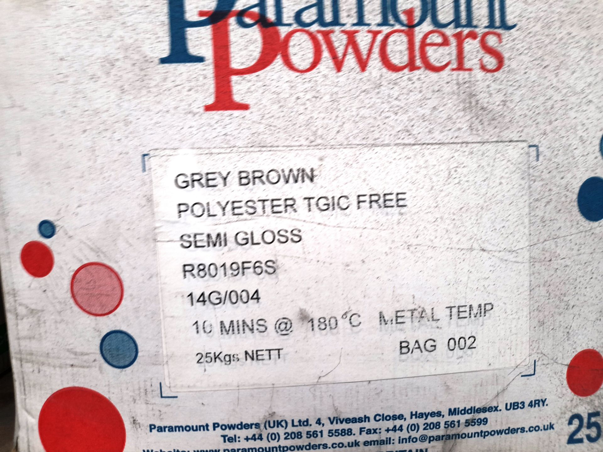 Large quantity of polyester based powder coating t - Image 15 of 16