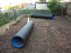 Outside, 2 Reinforced plastic Pipes