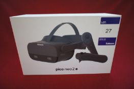 Pico Neo 2 EYE VR headset, Asset Number I1, S/N PA