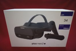 Pico Neo 2 EYE VR headset, Asset Number I3, S/N PA