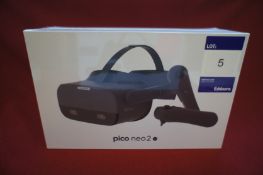 Pico Neo 2 EYE VR headset, Asset Number H4, S/N PA