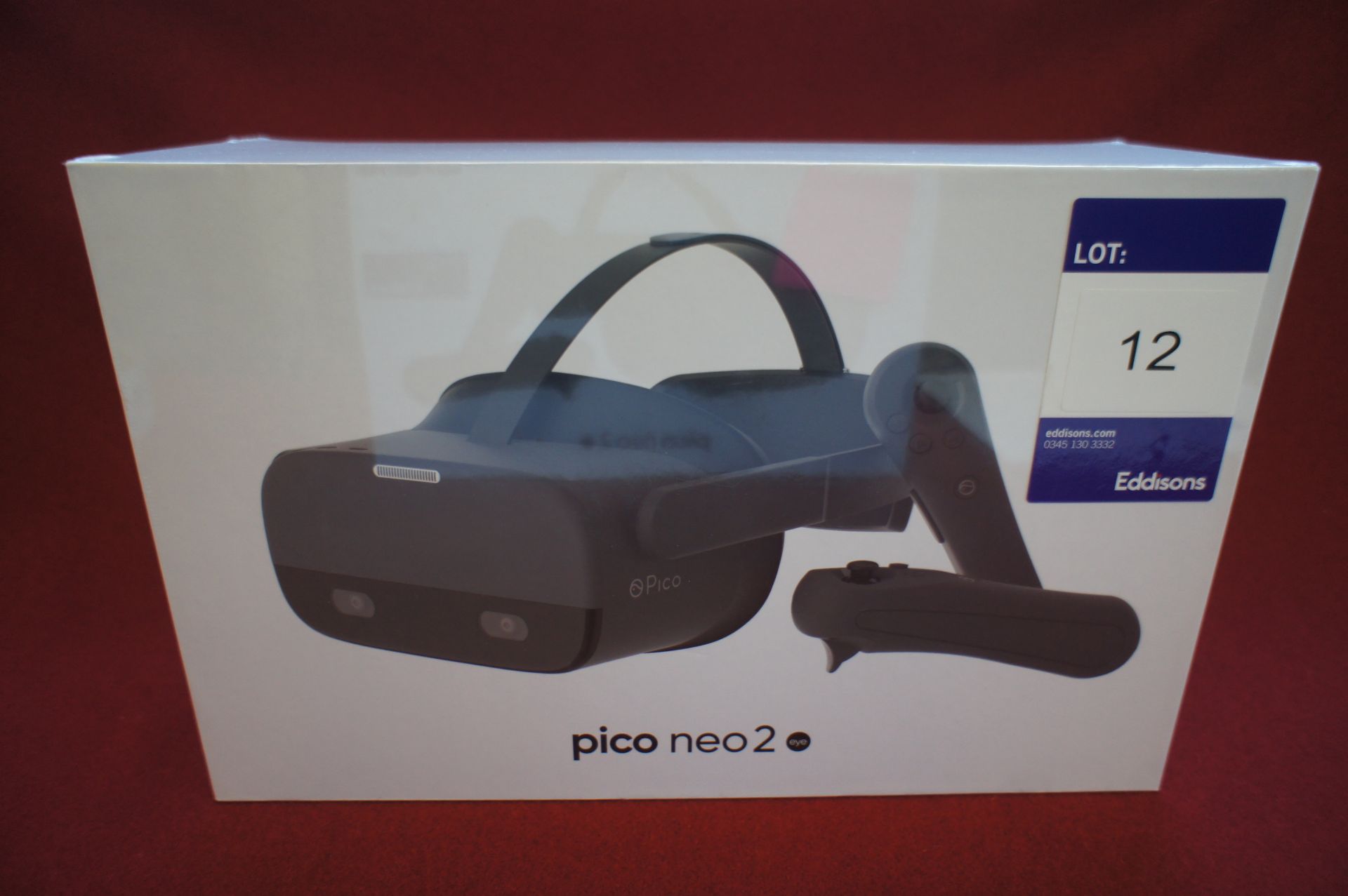 Pico Neo 2 EYE VR headset, Asset Number G3, S/N PA