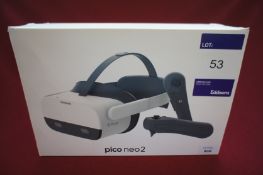 Pico Neo 2 VR headset, Asset Number B10, S/N PA7B5