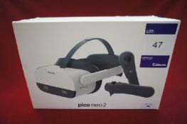 Pico Neo 2 VR headset, Asset Number D1, S/N PA7B50