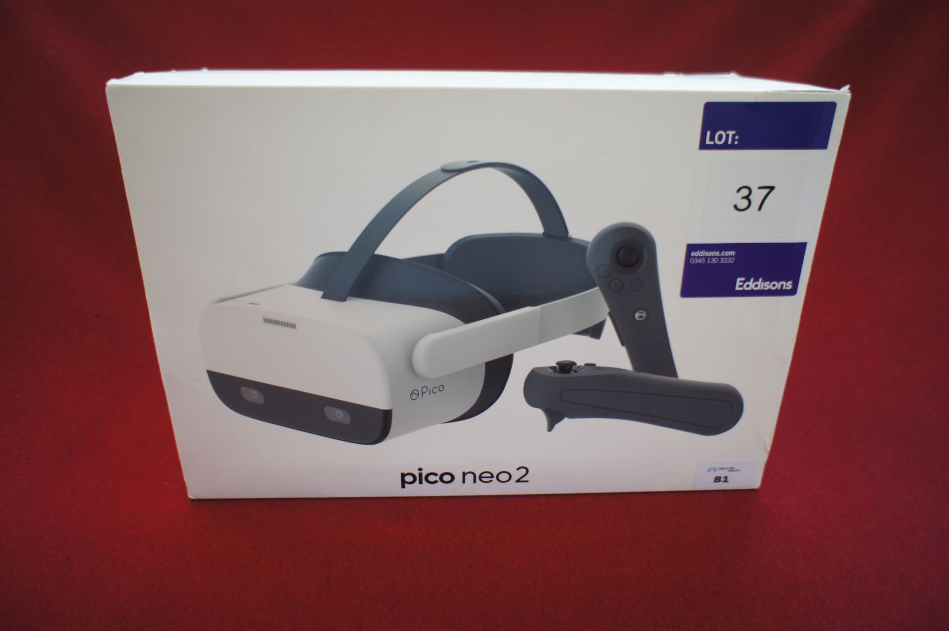 Pico Neo 2 VR headset, Asset Number B1, S/N PA7B50