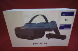 Pico Neo 2 EYE VR headset, Asset Number H7, S/N PA