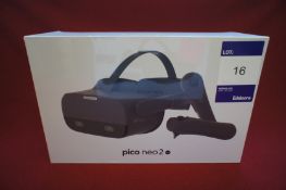 Pico Neo 2 EYE VR headset, Asset Number G2, S/N PA