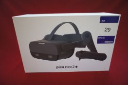Pico Neo 2 EYE VR headset, Asset Number H9, S/N PA