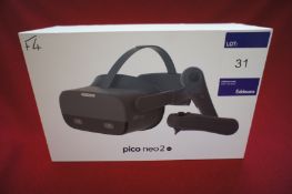 Pico Neo 2 EYE VR headset, Asset Number F4, S/N PA