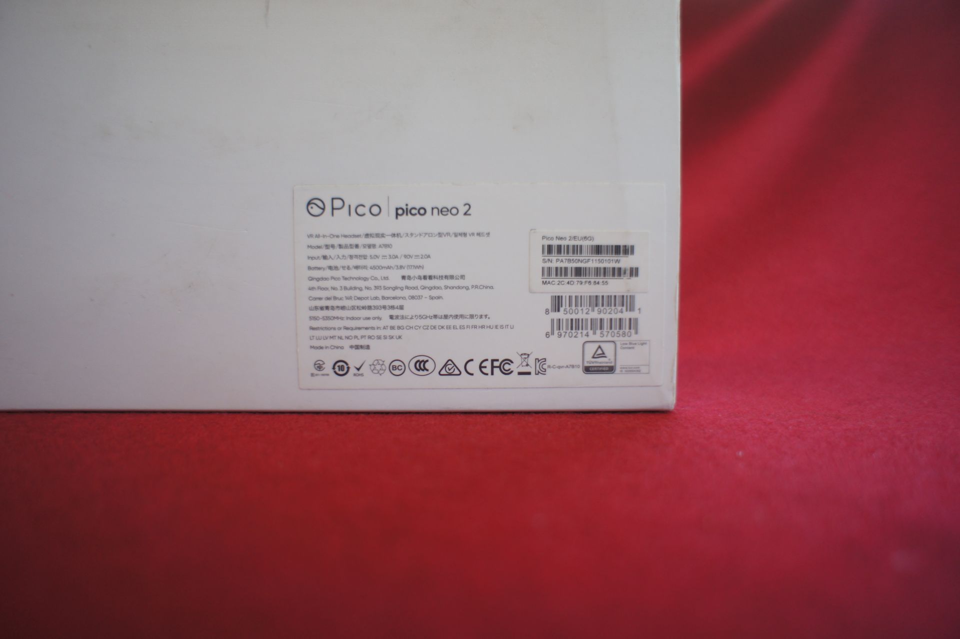 Pico Neo 2 VR headset, Asset Number C6, S/N PA7B50 - Image 2 of 3