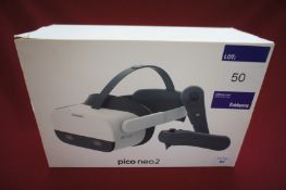 Pico Neo 2 VR headset, Asset Number D7, S/N PA7B50