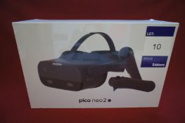 Pico Neo 2 EYE VR headset, Asset Number G1, S/N PA
