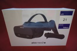 Pico Neo 2 EYE VR headset, Asset Number H1, S/N PA