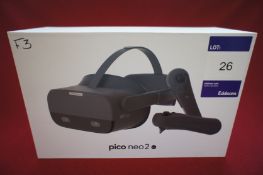 Pico Neo 2 EYE VR headset, Asset Number F3, S/N PA