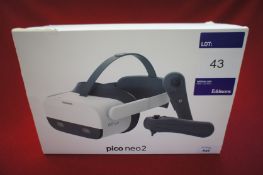 Pico Neo 2 VR headset, Asset Number A10, S/N PA7B5