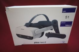 Pico Neo 2 VR headset, Asset Number D2, S/N PA7B50