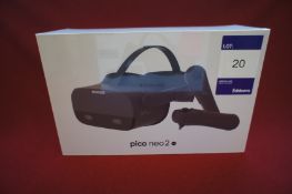 Pico Neo 2 EYE VR headset, Asset Number F7, S/N PA