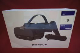 Pico Neo 2 EYE VR headset, Asset Number H2, S/N PA