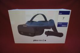 Pico Neo 2 EYE VR headset, Asset Number G7, S/N PA