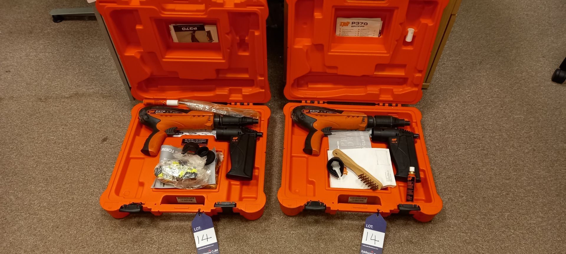 2x Spit P370 Nail Guns